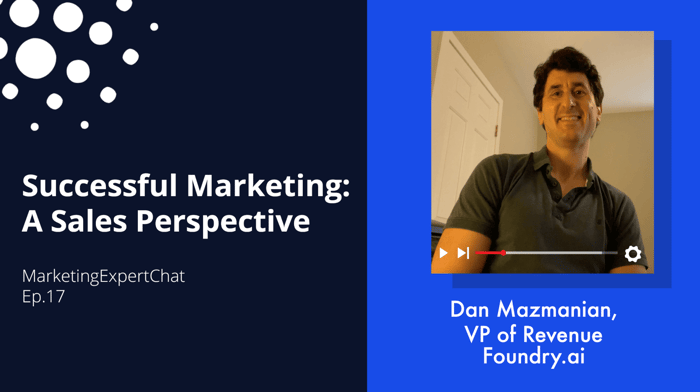A Sales Perspective on the Meaning of Successful Marketing